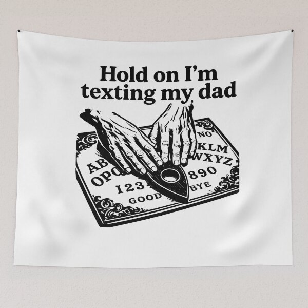 Item preview, Texting My Dad Ouija Board - Dark Humor Alt Aesthetic designed and sold by Printed Mistakes.