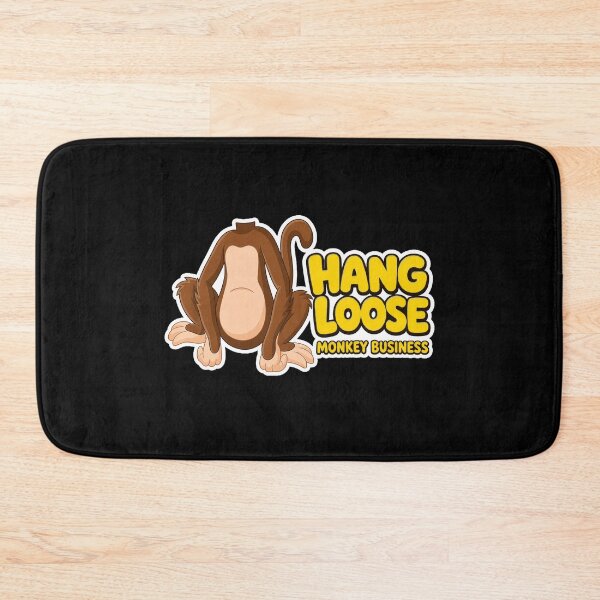 Item preview, Hang Loose Monkey Business Graphic designed and sold by MogTerrance.