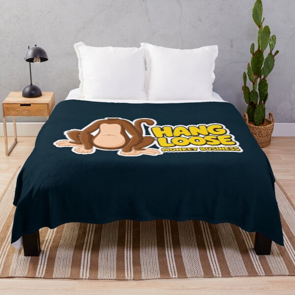 Item preview, Hang Loose Monkey Business Graphic designed and sold by MogTerrance.