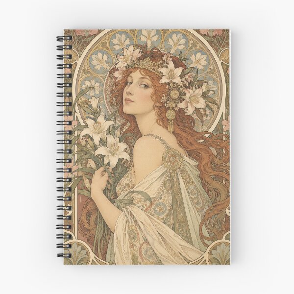 Item preview, Alphonse Mucha Spring 1896 designed and sold by maniacfitness.