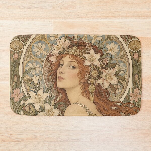 Item preview, Alphonse Mucha Spring 1896 designed and sold by maniacfitness.
