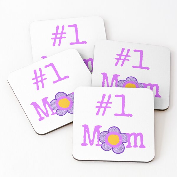 Item preview, Number One Mom (Purple Flower) designed and sold by GuessNexted.