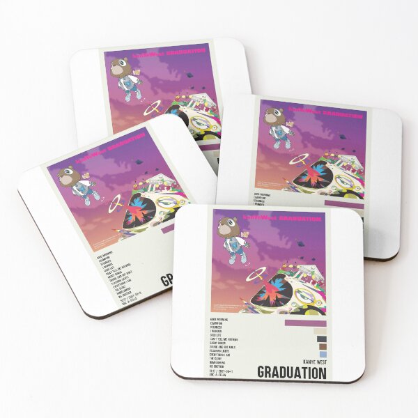 Item preview, Minimalist Kanye West Album Graduation Poster designed and sold by perrbrop.
