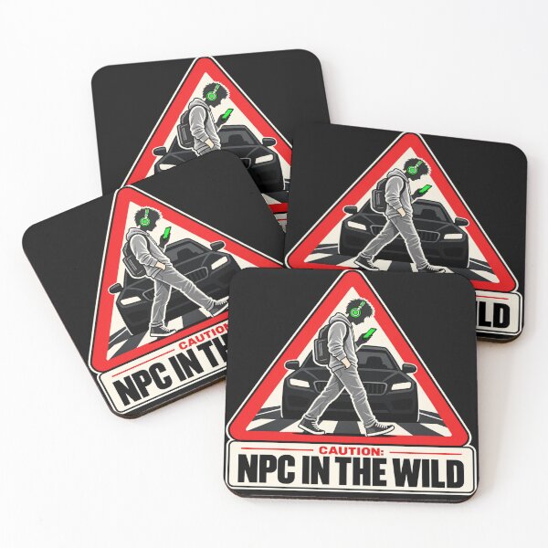 Item preview, npc in the wild | funny stop sign  designed and sold by mnkyride.