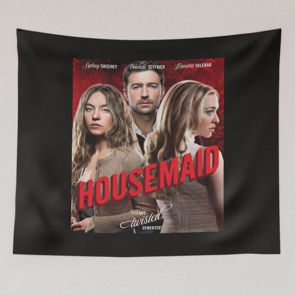 Item preview, The Housemaid Sydney Sweeney Amanda Seyfried Poster designed and sold by Vicky021.