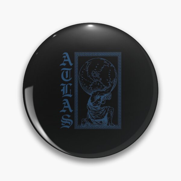 Item preview, Mythological Figure Holding Globe designed and sold by KATHLEENBES.