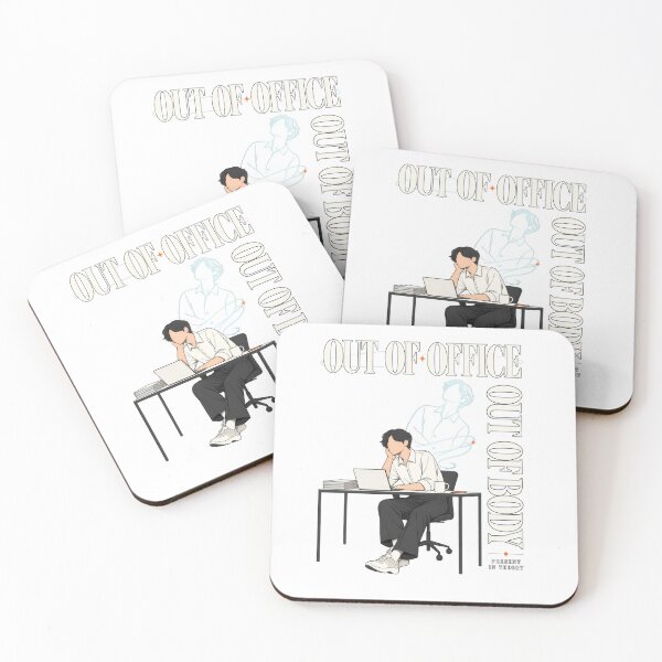Item preview, Out of Office Out of Body Corporate Burnout Humor designed and sold by Trendy-Artistry.