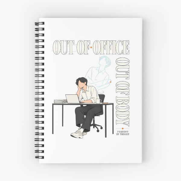 Item preview, Out of Office Out of Body Corporate Burnout Humor designed and sold by Trendy-Artistry.