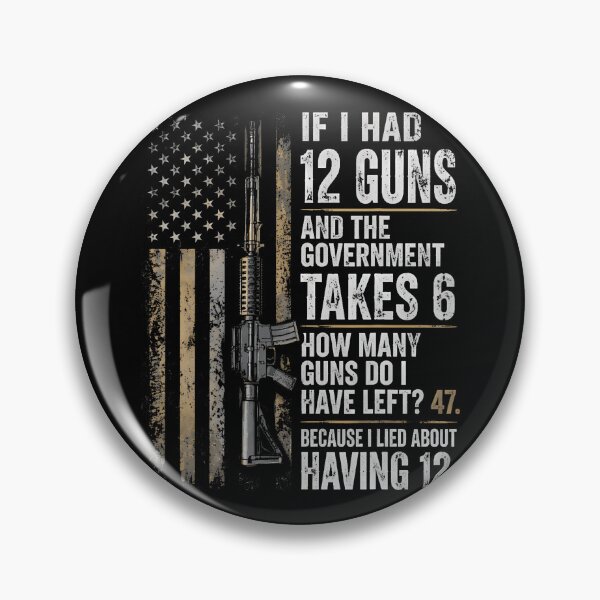 Item preview, If I Had 12 Guns And The Government Math Second Amendment designed and sold by Krwasatoune.