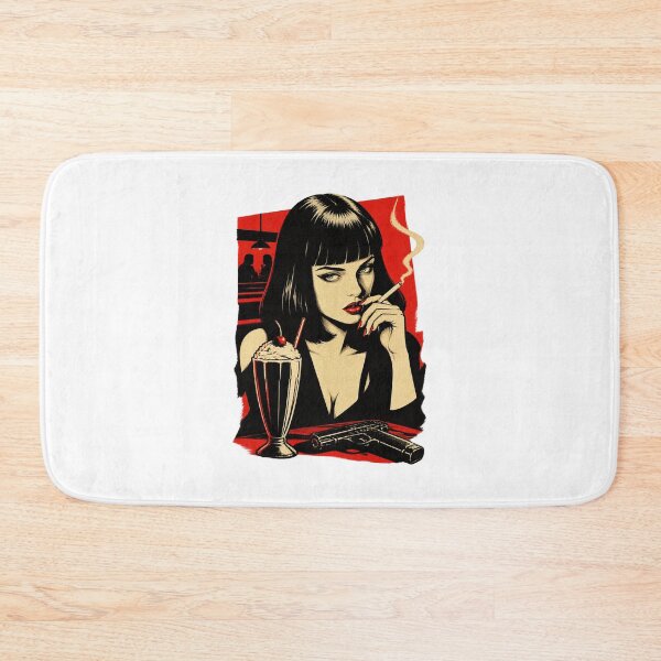 Item preview, Mia Wallace Inspired Retro Pop Culture Artwork From Classic Crime Movie | ⭐⭐⭐⭐⭐ designed and sold by eva974.