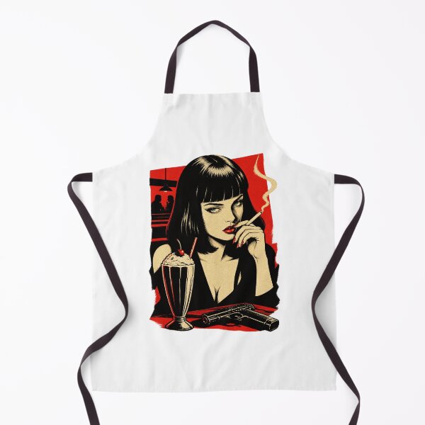 Item preview, Mia Wallace Inspired Retro Pop Culture Artwork From Classic Crime Movie | ⭐⭐⭐⭐⭐ designed and sold by eva974.