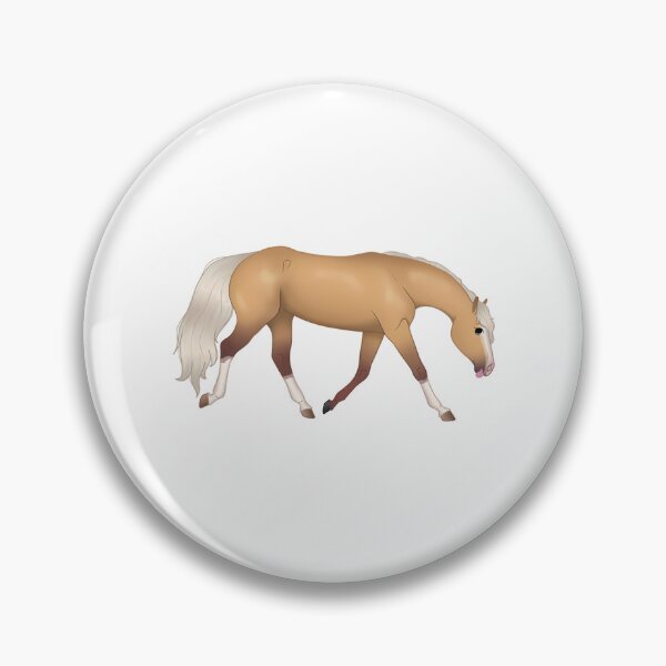 Item preview, Trotting Palomino Horse designed and sold by MiamiArchivesCo.