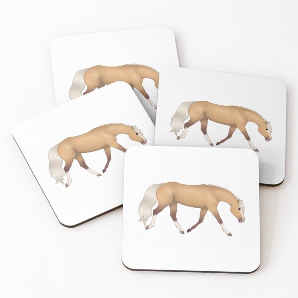 Item preview, Trotting Palomino Horse designed and sold by MiamiArchivesCo.
