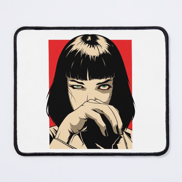 Item preview, Mia Wallace Portrait Inspired By Classic Cult Movie Design | Best Buy designed and sold by eva974.