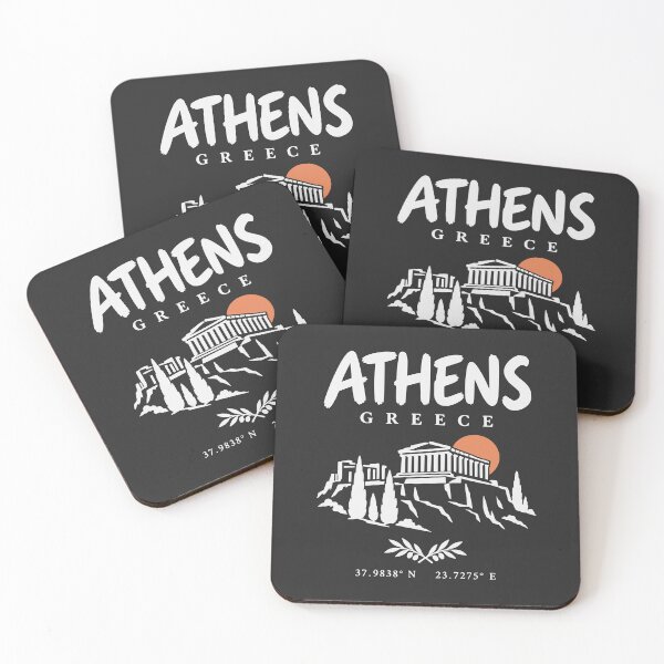 Item preview, Athens Greece Acropolis Minimalist designed and sold by MavtM.