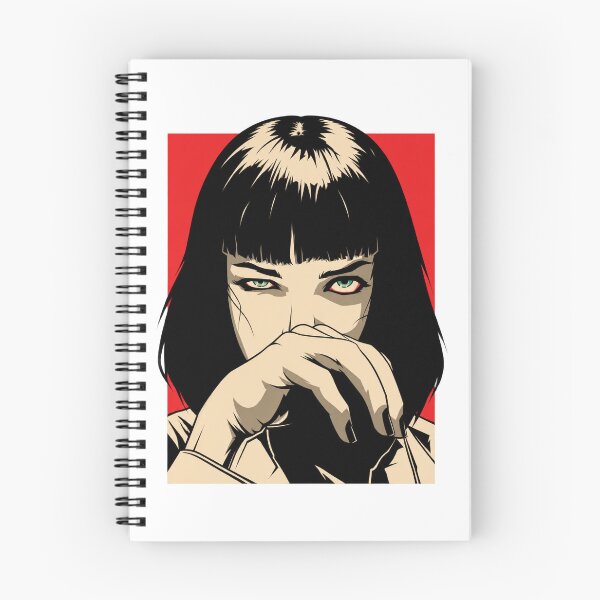 Item preview, Mia Wallace Portrait Inspired By Classic Cult Movie Design | Best Buy designed and sold by eva974.
