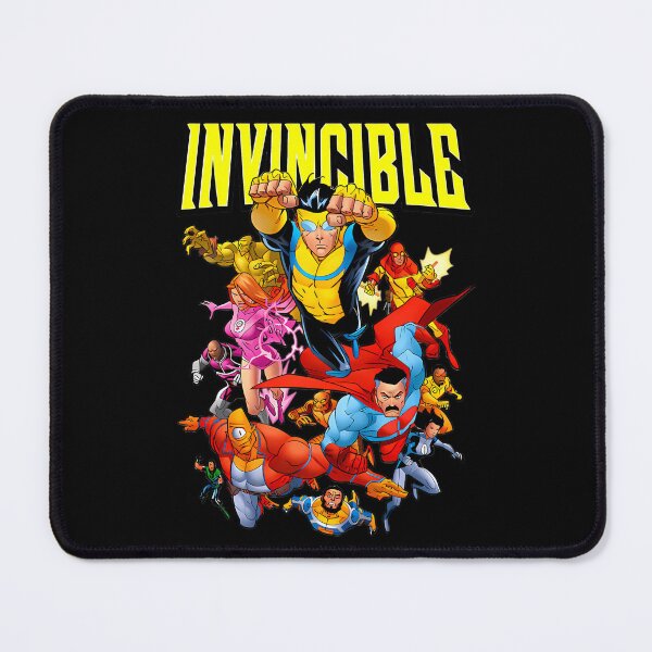 Item preview, Invincible Cartoon Superhero designed and sold by Rom-Simple.