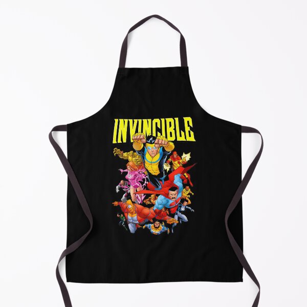 Item preview, Invincible Cartoon Superhero designed and sold by Rom-Simple.