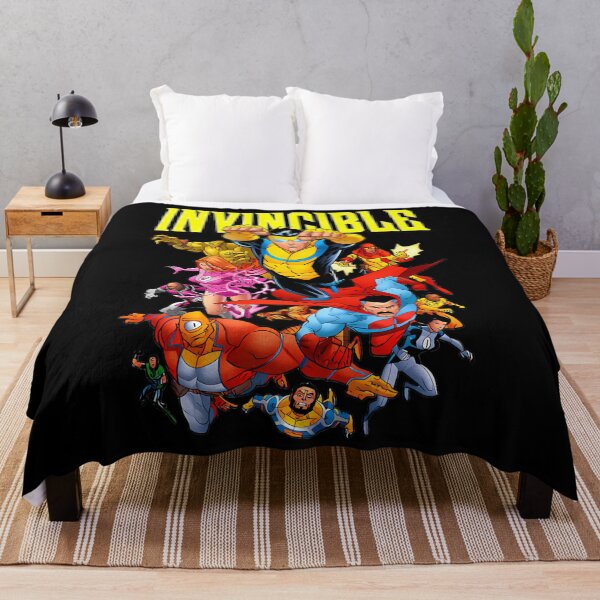 Item preview, Invincible Cartoon Superhero designed and sold by Rom-Simple.