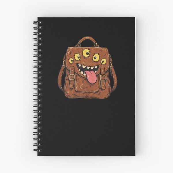 Item preview, Living Backpack Monster Creepy Cute Leather Bag Retro designed and sold by Yellowriversss.