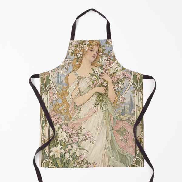 Item preview, Alphonse Mucha Spring 1897 designed and sold by maniacfitness.