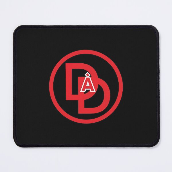 Item preview, DDA Initial Emblem Red Circle Mark designed and sold by KATHLEENBES.