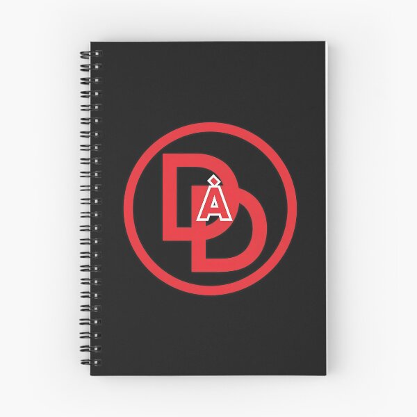 Item preview, DDA Initial Emblem Red Circle Mark designed and sold by KATHLEENBES.