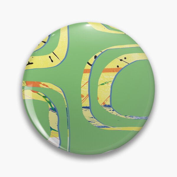 Item preview, Abstract map of nowhere in yellow and green! designed and sold by Roco47.
