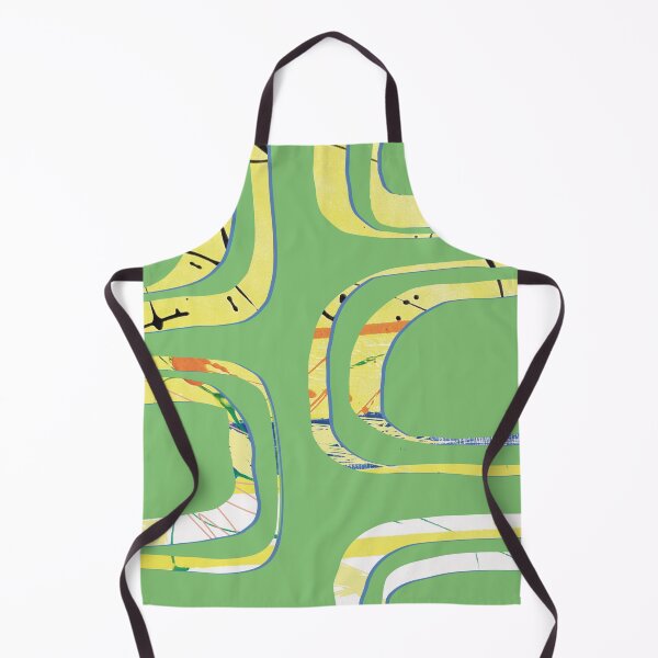 Item preview, Abstract map of nowhere in yellow and green! designed and sold by Roco47.