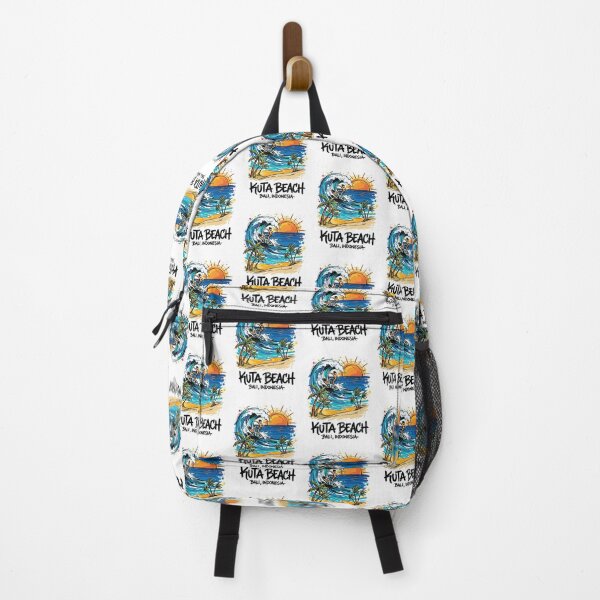 Item preview, Kuta Beach Surfing Bali Indonesia Art designed and sold by Merch by Das Design Studio.