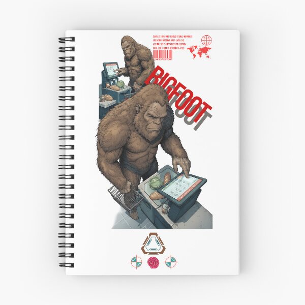 Item preview, Bigfoot – Grocery Checkout Log | Cryptid Dossier Series designed and sold by Whimsy Trail Co.