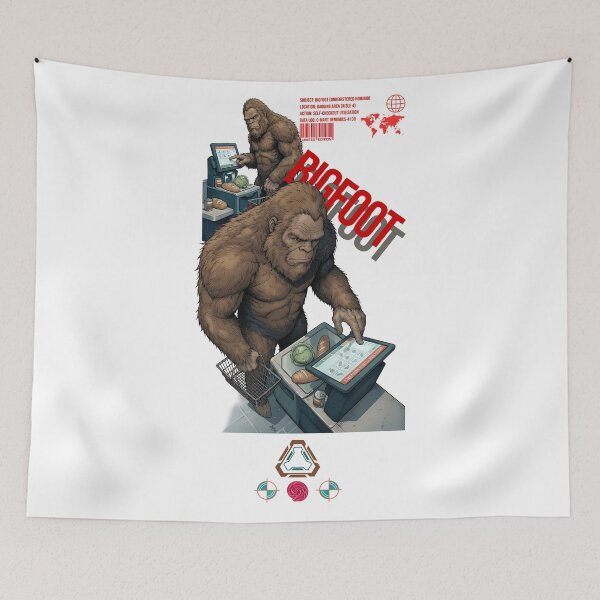 Item preview, Bigfoot – Grocery Checkout Log | Cryptid Dossier Series designed and sold by Whimsy Trail Co.