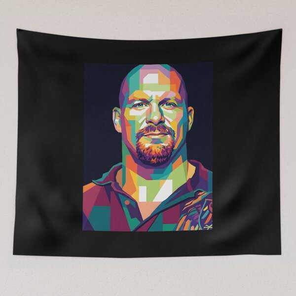 Item preview, Stone cold steve austin pop art designed and sold by Zamziri.