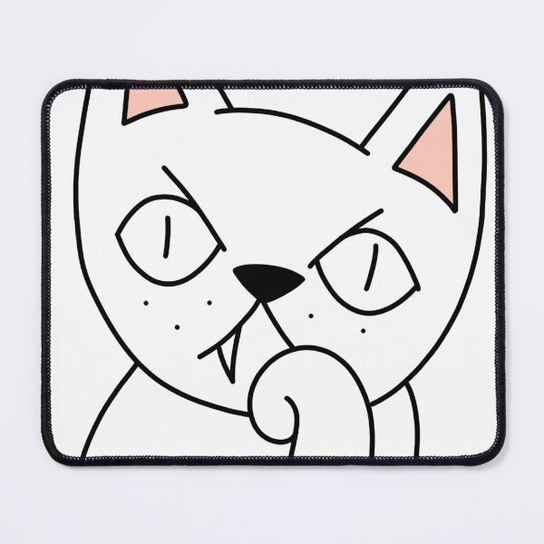 Item preview, bored cat designed and sold by motherbrainart.