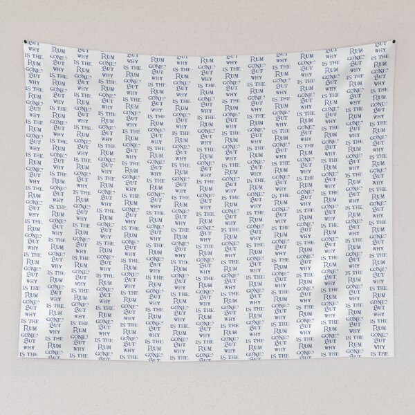 Item preview, Rum Gone Funny Quote Retro Design | Limited Edition designed and sold by Chelsie Langridge.
