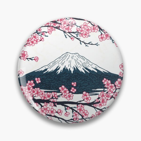 Item preview, Mt Fuji Framed by Cherry Blossoms — Ukiyo-e Style Art designed and sold by derideriworks.
