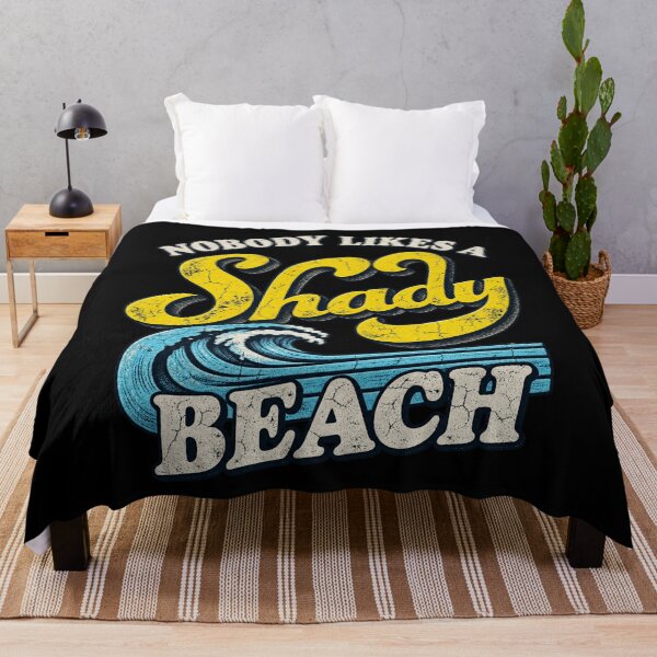 Item preview, Nobody Likes A Shady Beach Funny Summer Retro Ocean Pun designed and sold by JapanAnimeSH1.