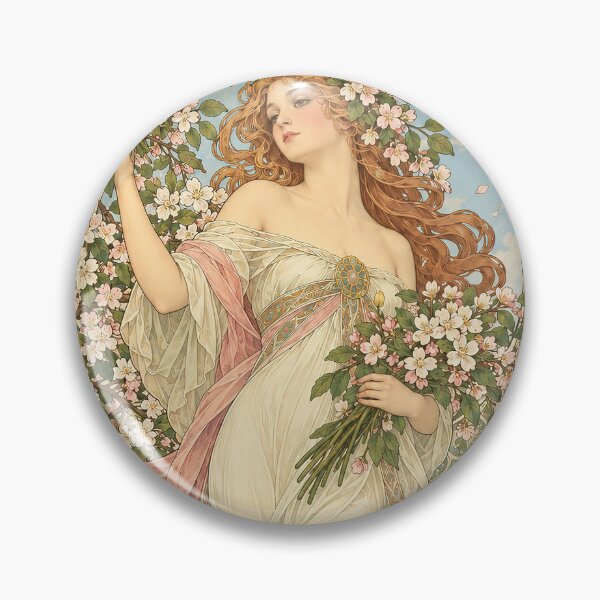 Artikelvorschau, Alphonse Mucha, Frühling 1898 entworfen und verkauft von maniacfitness.