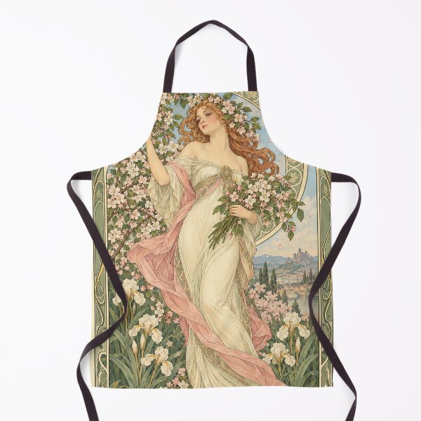 Item preview, Alphonse Mucha Spring 1898 designed and sold by maniacfitness.