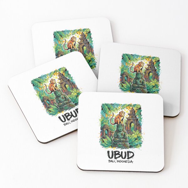 Item preview, Ubud Monkey Forest Bali Indonesia Art designed and sold by Merch by Das Design Studio.
