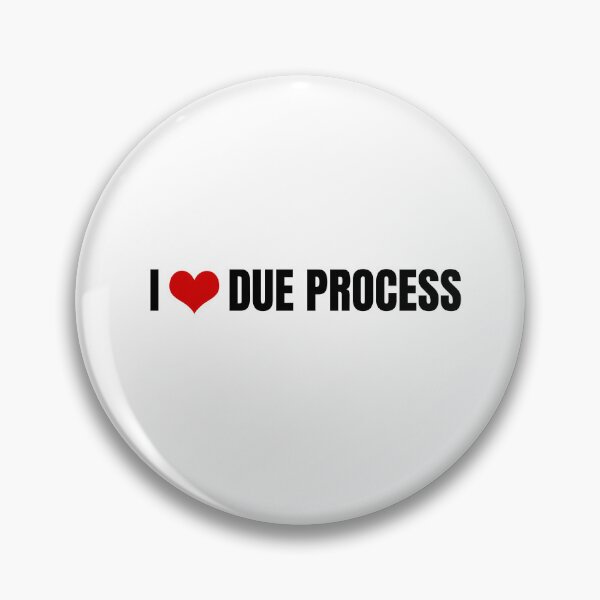 Item preview, I love due process designed and sold by Dondonmart.