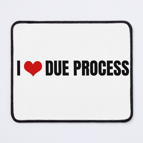 Item preview, I love due process designed and sold by Dondonmart.