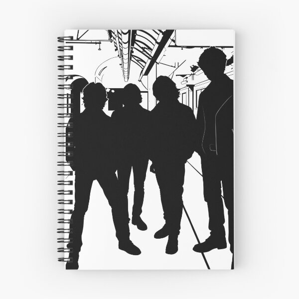 Item preview, Rock Band Train Station Silhouette - Black and White Pop Art designed and sold by Daniela`s shop.