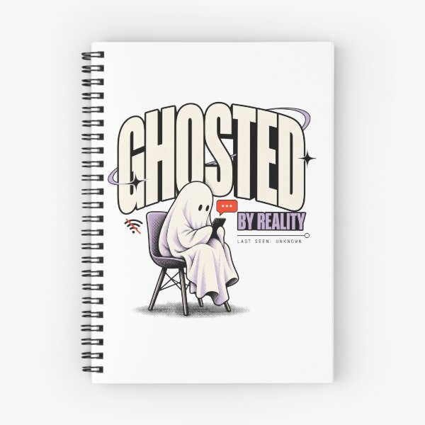 Item preview, Ghosted by Reality Funny Introvert Ghost Phone Humor designed and sold by Trendy-Artistry.