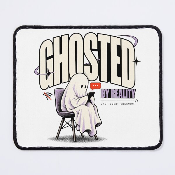 Item preview, Ghosted by Reality Funny Introvert Ghost Phone Humor designed and sold by Trendy-Artistry.