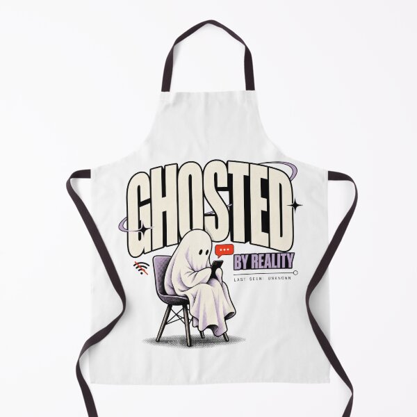 Item preview, Ghosted by Reality Funny Introvert Ghost Phone Humor designed and sold by Trendy-Artistry.