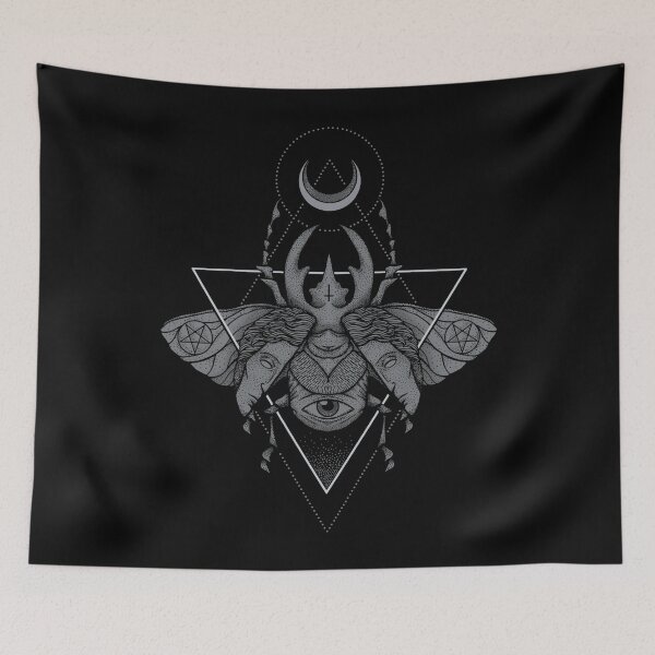 Item preview, Occult Beetle art magic halloween designed and sold by PhillippDiederi.
