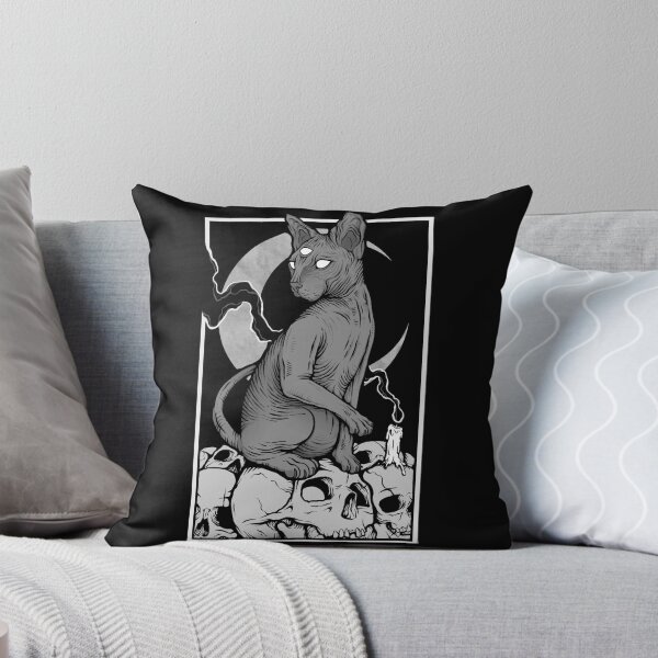 Item preview, Occult Cat Oversized art magic halloween designed and sold by PhillippDiederi.