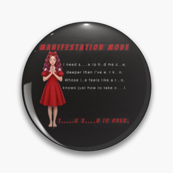 Item preview, Manifesting Girl Red Bow Aesthetic Graphic - Redhead Edition designed and sold by Addy77shop.