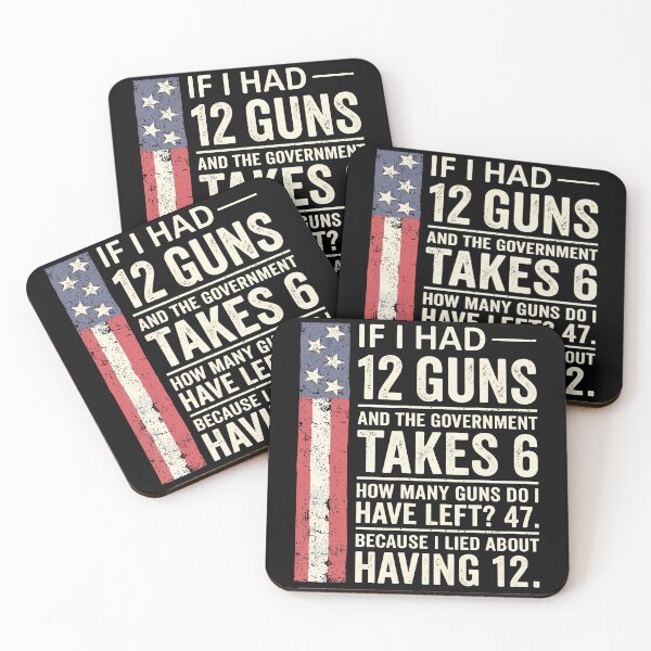 Item preview,  If I Had 12 Guns And The Government Math Second Amendment  designed and sold by Krwasatoune.